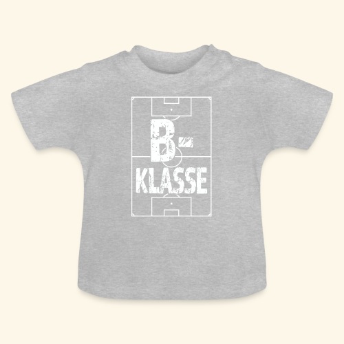 B-Klasse im Fußballfeld - Baby Bio-T-Shirt mit Rundhals