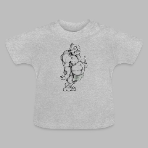 Big man - Baby Bio-T-Shirt mit Rundhals