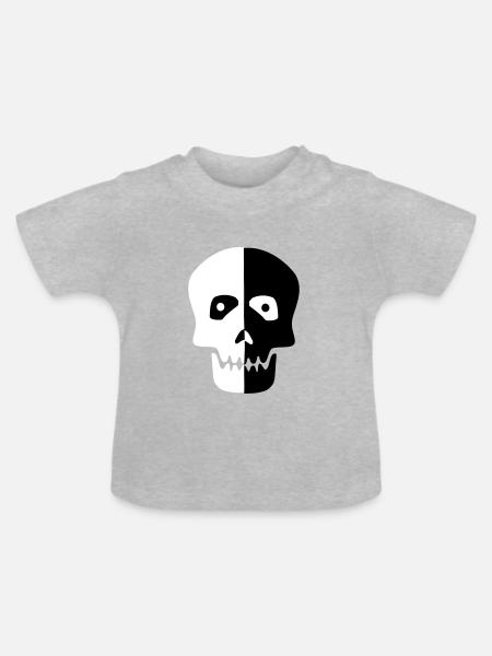 cool - Baby Organic T-Shirt with Round Neck - heather grey