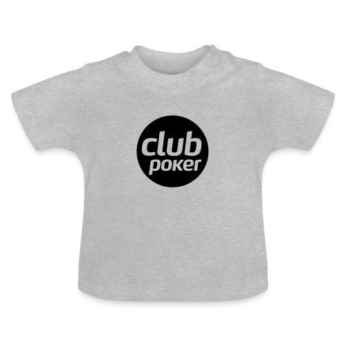 Club Poker Monochrome - T-shirt bio col rond Bébé