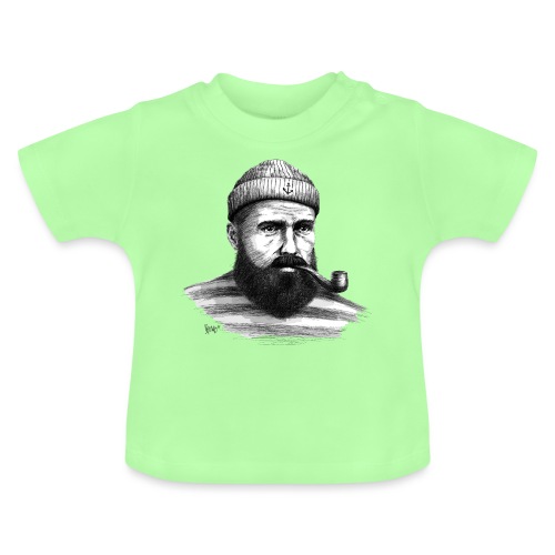 Bronko55 No.46 – Seebär - Baby Bio-T-Shirt mit Rundhals