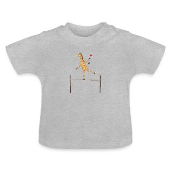 Mut - Baby Bio-T-Shirt mit Rundhals - Grau meliert - Vorne