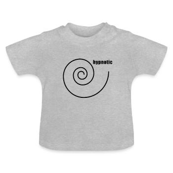 Hypnose - Baby Bio-T-Shirt mit Rundhals - Grau meliert - Vorne