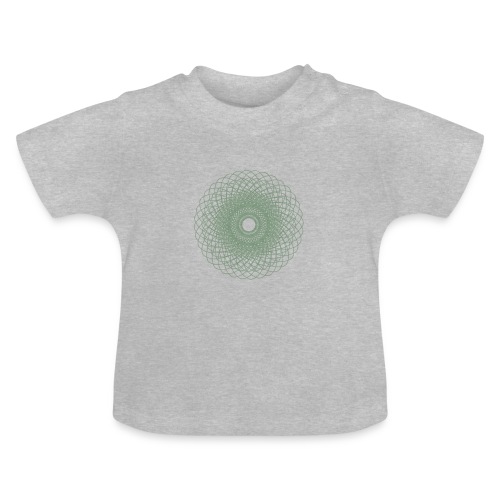Mandala - Ekologisk T-shirt med rund hals baby
