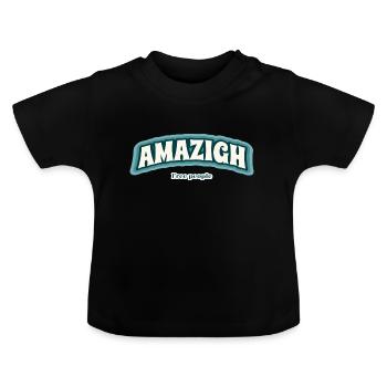 AMAZIGH free people - T-shirt bio col rond Bébé - noir - Devant