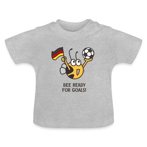 BEE READY FOR GOALS - Baby Bio-T-Shirt mit Rundhals