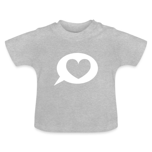 Logopädenherz - Baby Bio-T-Shirt mit Rundhals