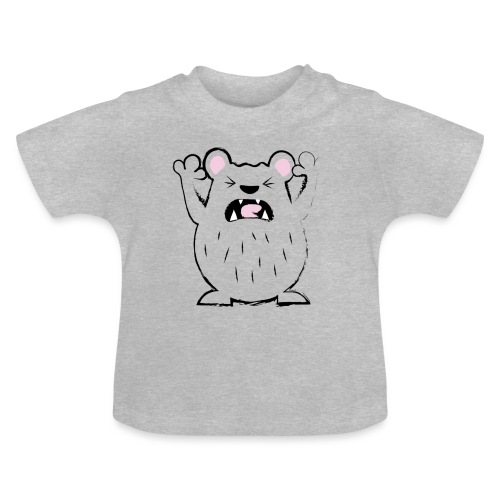 Roar - Baby Organic T-Shirt with Round Neck