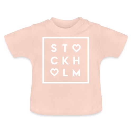 STOCKHOLM - Ekologisk T-shirt med rund hals baby