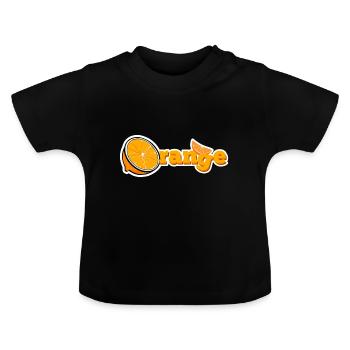 Fruit - T-shirt bio col rond Bébé - noir - Devant