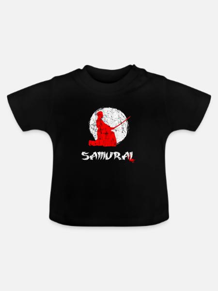 Kampfsport - Baby Bio-T-Shirt mit Rundhals - Schwarz