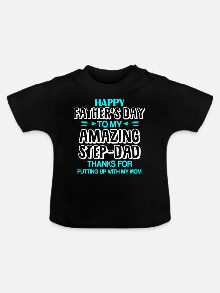 Stiefvater - Baby Bio-T-Shirt mit Rundhals - Schwarz