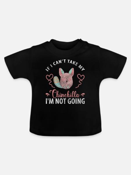 Haustier - Baby Bio-T-Shirt mit Rundhals - Schwarz