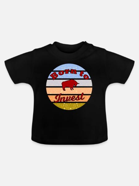 Reichtum und Unternehmer - Baby Bio-T-Shirt mit Rundhals - Schwarz