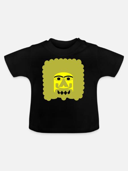 Titan - Baby Bio-T-Shirt mit Rundhals - Schwarz