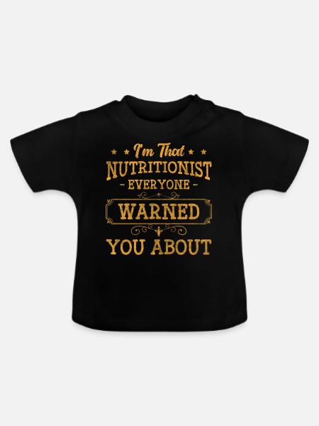 Berater Job Traum Bewusst - Baby Bio-T-Shirt mit Rundhals - Schwarz