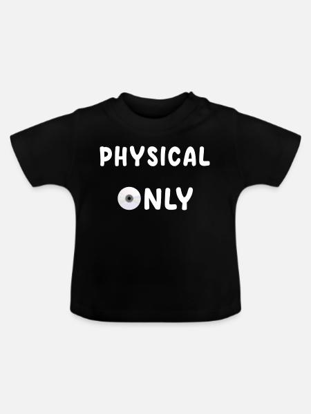 Keine Disc, kein Kauf. - Baby Bio-T-Shirt mit Rundhals - Schwarz