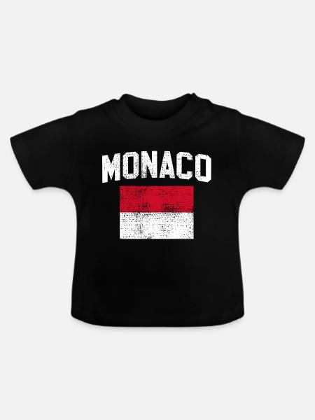Monaco - Baby Bio-T-Shirt mit Rundhals - Schwarz