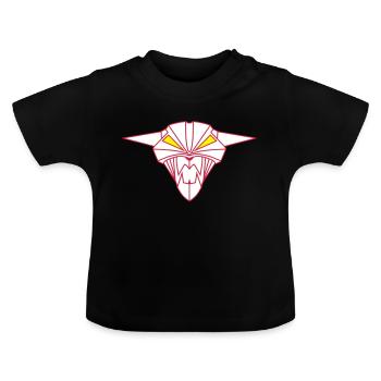 BIONIC DEVIL CAT !!! - T-shirt bio col rond Bébé - noir - Devant