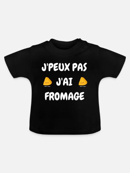 Käser / Käser / Arbeit / Beruf / Beruf - Baby Bio-T-Shirt mit Rundhals - Schwarz