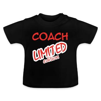 COACH LIMITIERTE AUFLAGE - Baby Bio-T-Shirt mit Rundhals - Schwarz - Vorne