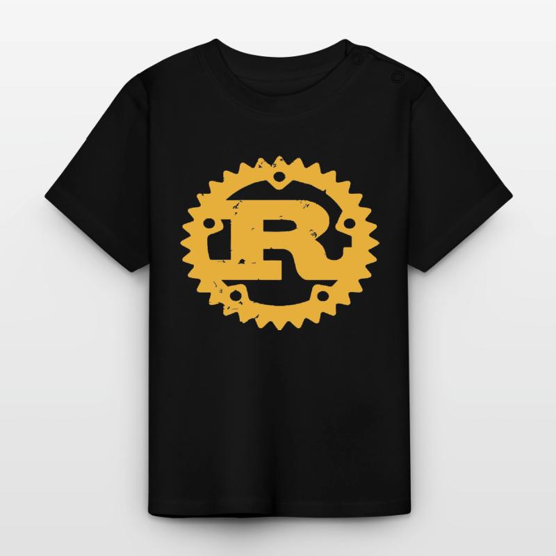 Programmation rust T-shirt bio col rond Bébé