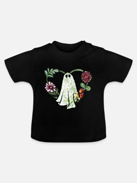 Geist - Baby Bio-T-Shirt mit Rundhals - Schwarz
