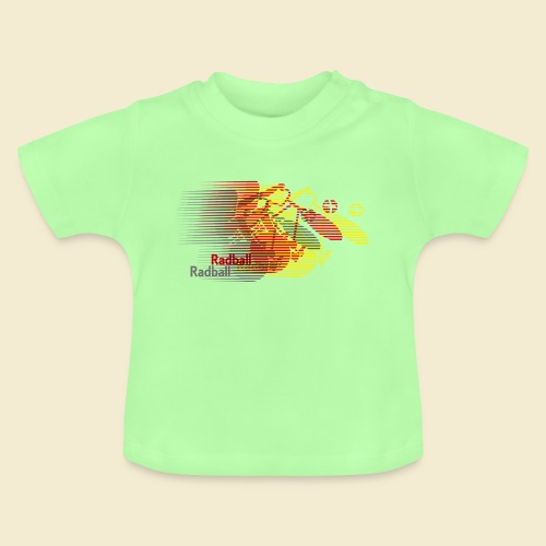 Radball | Earthquake Germany - Baby Bio-T-Shirt mit Rundhals