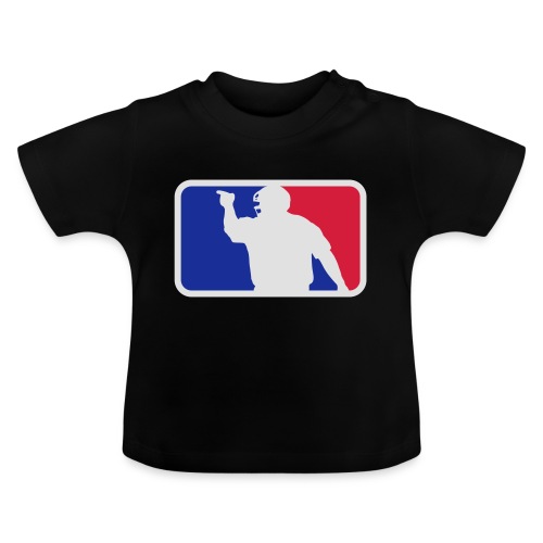 Baseball Umpire Logo - Baby Organic T-Shirt with Round Neck
