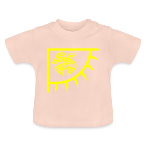 raven png - Ekologisk T-shirt med rund hals baby