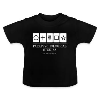 Études parapsychologiques - T-shirt bio col rond Bébé - noir - Devant