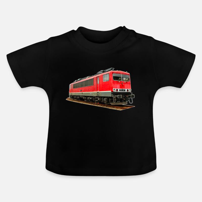 Elok 155 119 - T-shirt bio col rond Bébé - noir