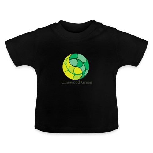Cinewood Green - Baby Organic T-Shirt with Round Neck