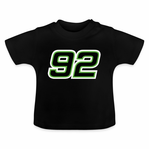 Startnummer 92 - Baby Bio-T-Shirt mit Rundhals