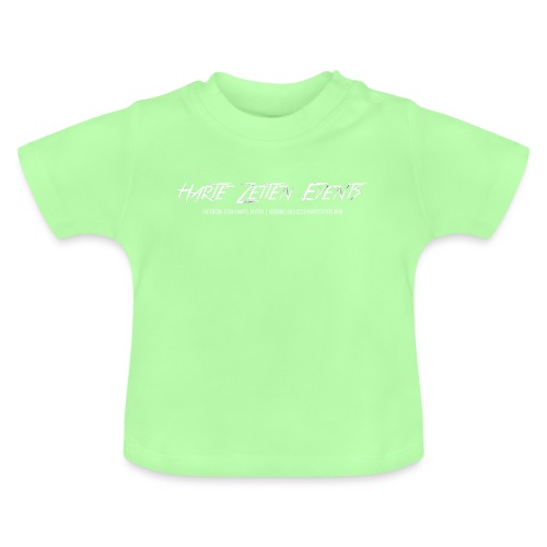 Harte Zeiten Events - Social Linked - Baby Bio-T-Shirt mit Rundhals