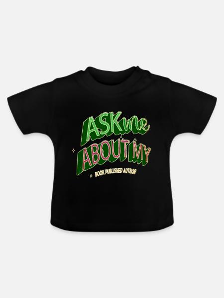 computer language birthday - Baby Bio-T-Shirt mit Rundhals - Schwarz