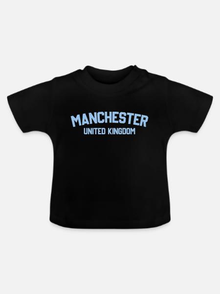 Cord - Baby Bio-T-Shirt mit Rundhals - Schwarz