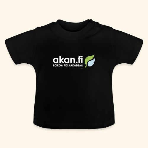 Akan White - Ekologisk T-shirt med rund hals baby