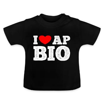 AP Biologie Drôle Lycée AP Class Survivor - T-shirt bio col rond Bébé - noir - Devant