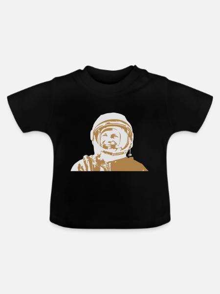 GAGARIN - Baby Bio-T-Shirt mit Rundhals - Schwarz
