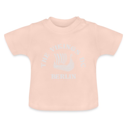 Vikings Logo - Baby Bio-T-Shirt mit Rundhals