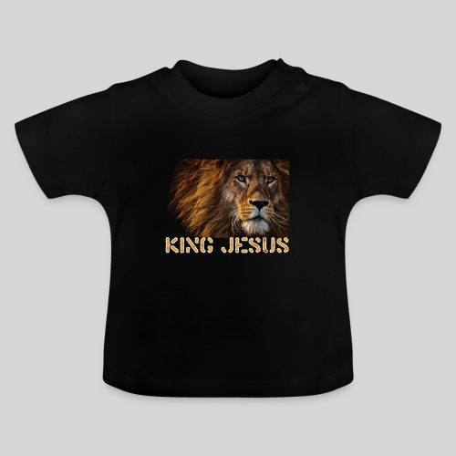 König Jesus der Löwe von Juda - Baby Bio-T-Shirt mit Rundhals