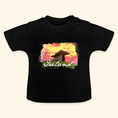 Irland Poulnabroune Dolmen - Baby Bio-T-Shirt mit Rundhals
