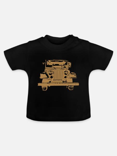 Überlebende - Baby Bio-T-Shirt mit Rundhals - Schwarz