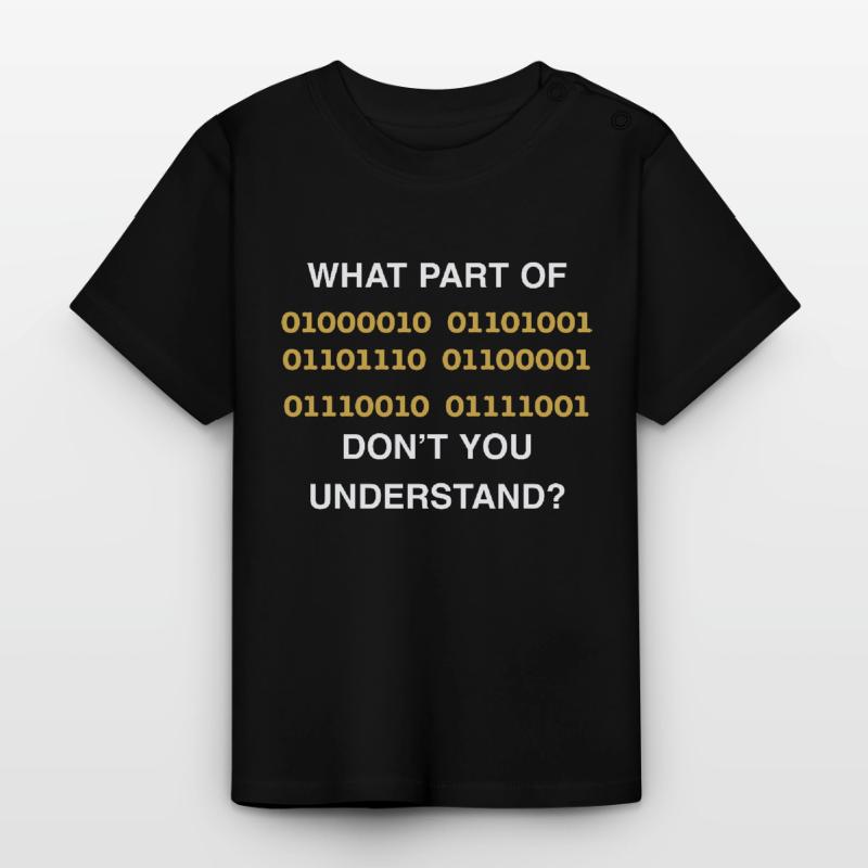 Software engineer code Baby Organic T-Shirt with Round Neck