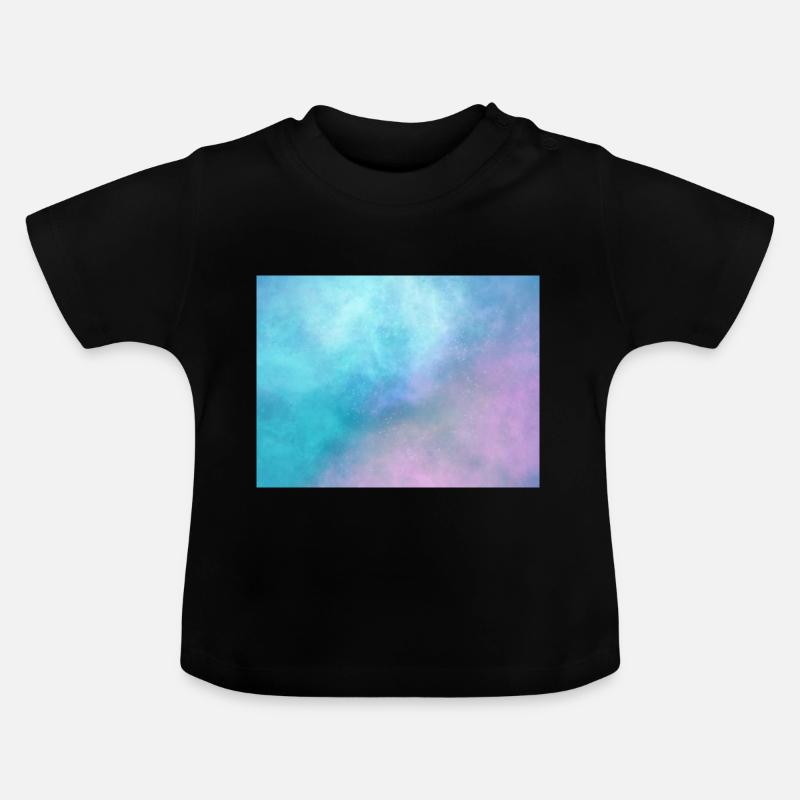 Rectangle d’espace - T-shirt bio col rond Bébé - noir