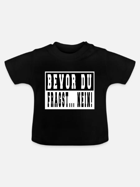 meerkatze falbkatze geschenkidee spruch - Baby Bio-T-Shirt mit Rundhals - Schwarz