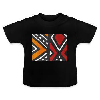 NEUER BOGOLAN - Baby Bio-T-Shirt mit Rundhals - Schwarz - Vorne