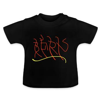 T-Shirt Berne - T-shirt bio col rond Bébé - noir - Devant