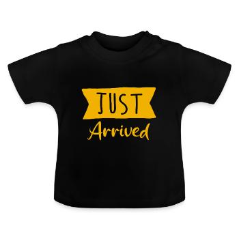 Bébé - Vient d’arriver - Vient d’arriver - T-shirt bio col rond Bébé - noir - Devant